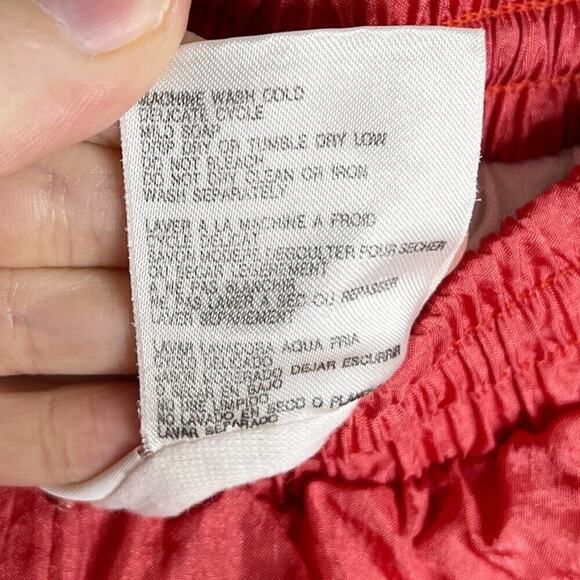 Wilson Women's Vintage Track Pants Size M Pink Windbreaker Jogger Lined Nylon - Picture 11 of 11
